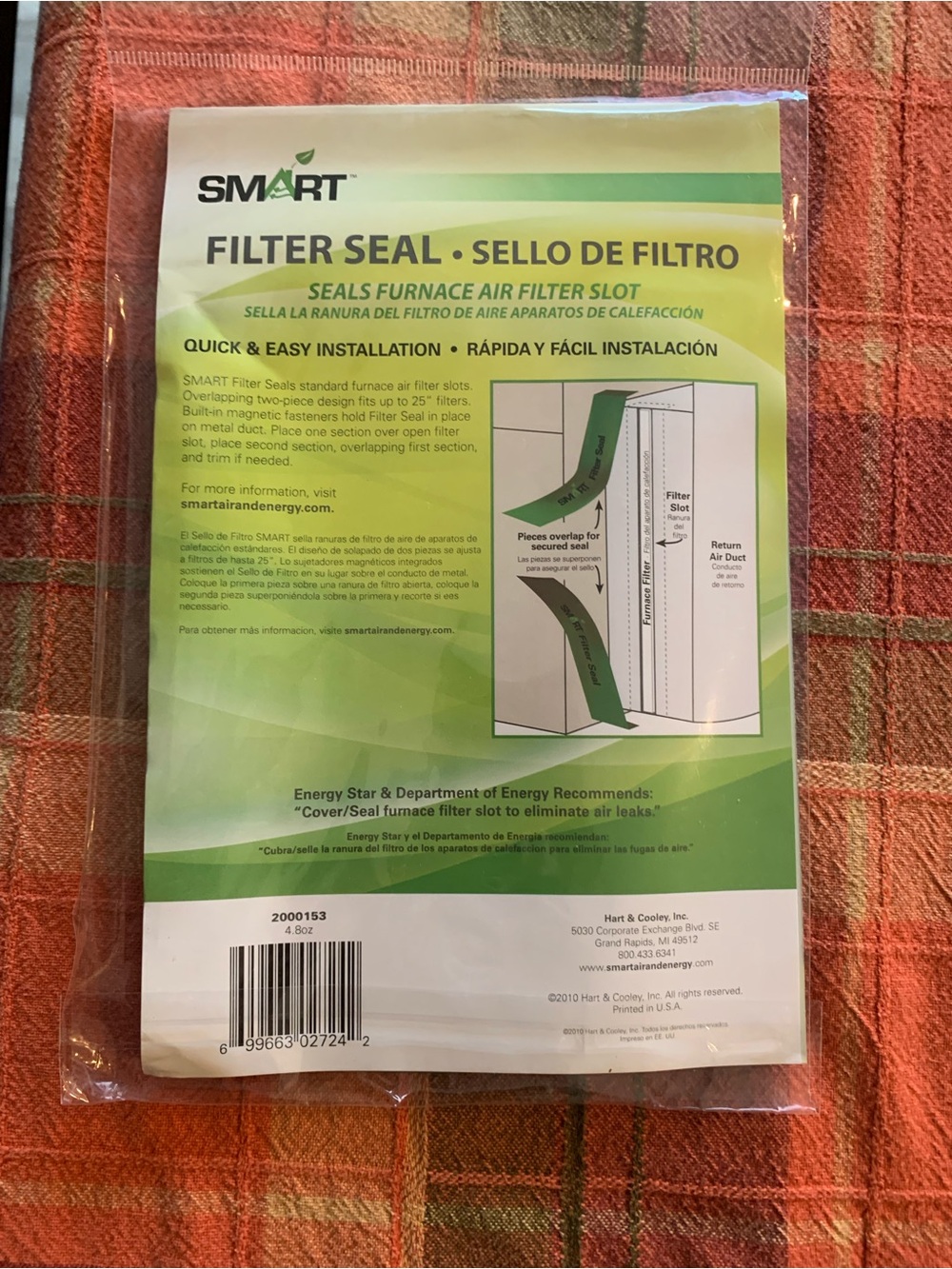 Furnace Green Filter Seal for Furnace Air Filter New! - Picture 2 of 2